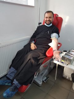 Prima parte a campaniei „Donează sânge, salvează o viață!”